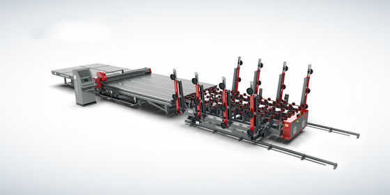 Yüksek Hızlı 200m / dak CNC Cam Kesme Makinesi Yüksek Teknoloji Kesim masası