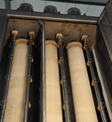 Ai Sistemli Dikey Isıcam Üretim Hattı Gaz Dolum ve Presleme Robotu 3