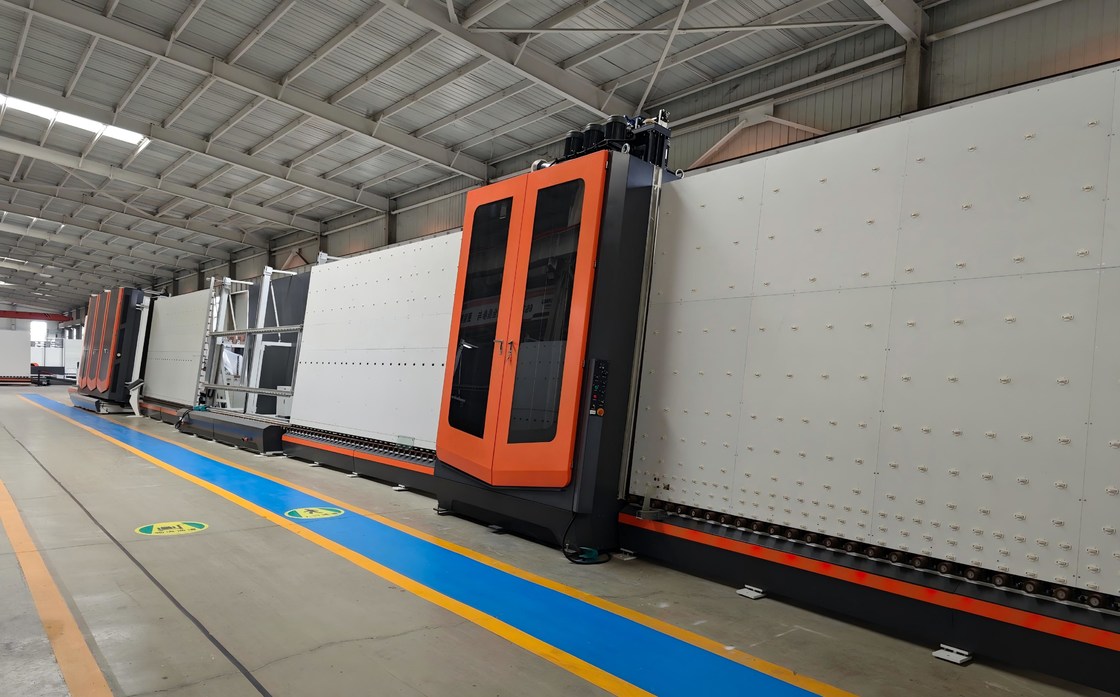 Çift Cam Yalıtım Camı Üretim Hattı Jumbo Boyut 3300 * 7000mm