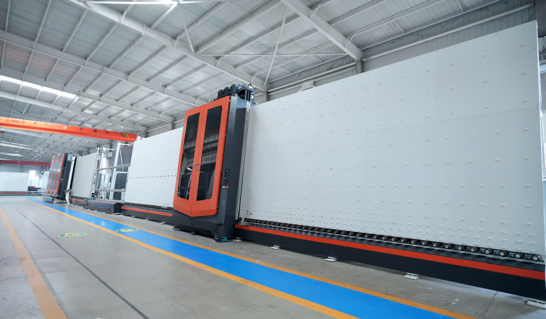 Çift Cam Yalıtım Camı Üretim Hattı Jumbo Boyut 3300 * 7000mm