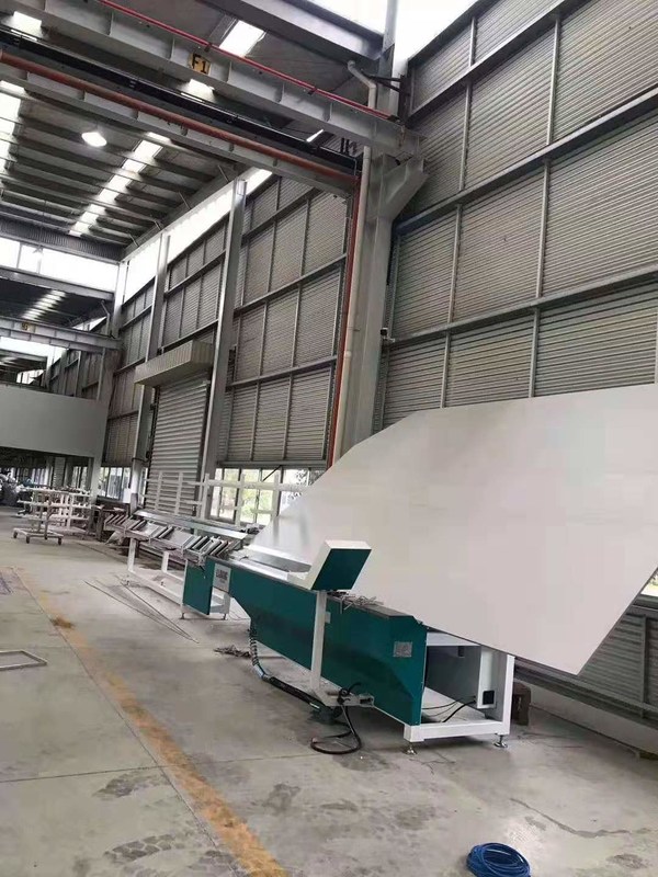 Kompakt Yapılı Spacer Bükme Makinesi, 12 Set Raf Renkli Yeşil Renk