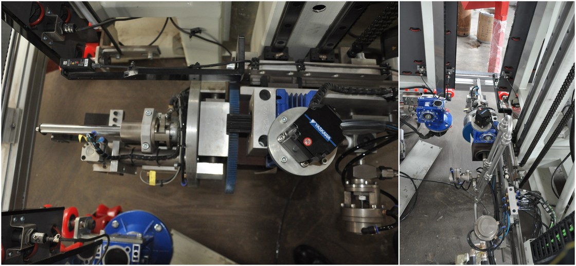 Max Cam Szie 2500 * 4500mm Dikey Yalıtım Camı Makinesi / Çift Cam Makinesi Sızdırmazlık Robotu