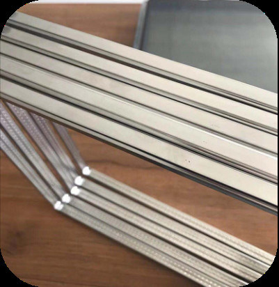 Çift Cam İçin Sıcak Adge Teknoloji Butil Alüminyum Sapcer Ve Soğuk Adge Alumunim Spacer