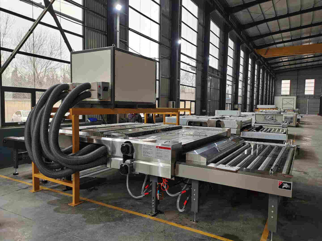 Yatay Çift Cam Isıcam Kalın 25mm Cam Yıkama ve Kurutma Makinesi, Plaka Cam İşleme