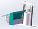 LJTB01 butil ekstruder makinesinin tipi, alüminyum eriyik çerçevelerini sıcak eriyik butil ile eşit olarak yaymak için kullanılır